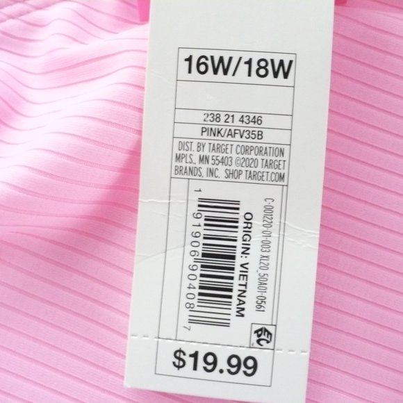 Xhilaration - Pink Swim Shorts New With Tags - Picture 5 of 5